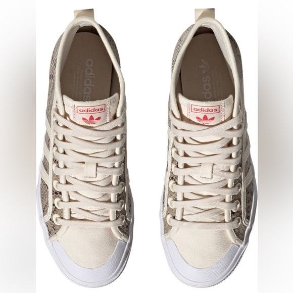 SOLD Rare Adidas Nizza Mid Platform Hightop Snakeskin Sneaker - Picture 4 of 8